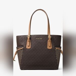 Michael Kors Brown Tote Bag